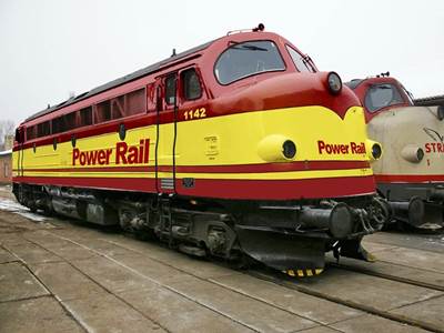 1142 - Museumslokomotive der der Power Rail GmbH Magdeburg